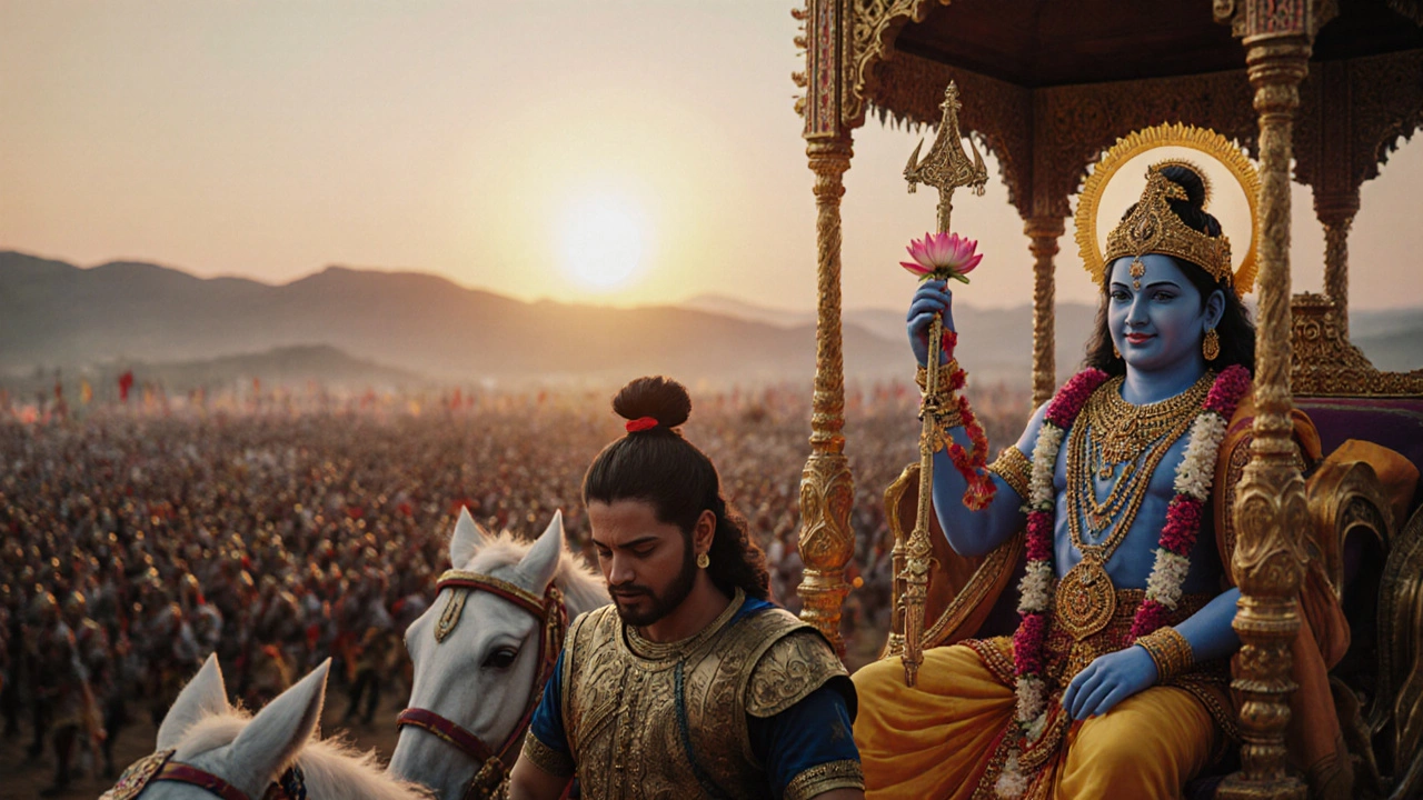 The Iconic Verse of the Bhagavad Gita: Krishna’s Most Famous Line
